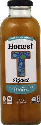 Honest Tea, Moroccan Mint Green Tea, Moroccan Mint Green Tea