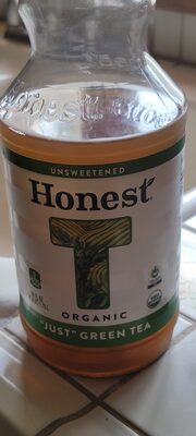 Unsweetened Organic "Just" Green Tea, Unsweetened