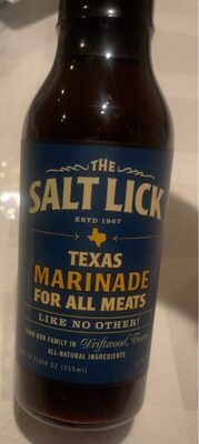 Texas Marinade For All Meats