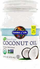 Garden Of Life, Living Foods, Extra Virgin Coconut Oil