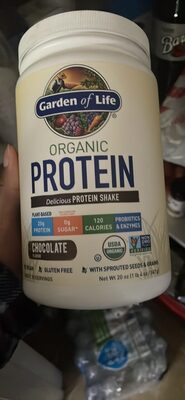 Organic Protein 20 G Shake, Chocolate, Chocolate