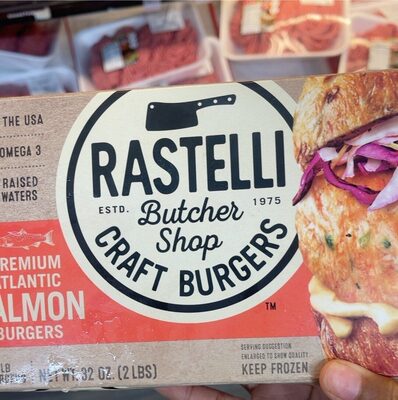 Premium Atlantic Salmon Burgers
