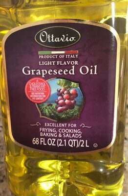 Light Flavor Grapeseed Oil, Light