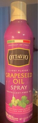 Light Flavor Grapeseed Oil Spray, Light
