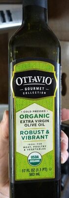 Robust & Vibrant Organic Cold Pressed Extra Virgin Olive Oil, Robust & Vibrant
