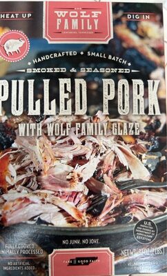 Smoked & Seasoned Pulled Pork With Wolf Family Glaze, Smoked & Seasoned