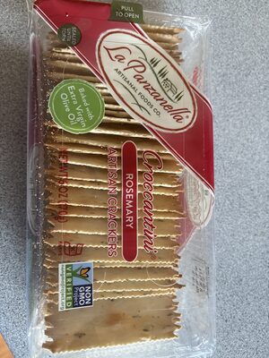 Rosemary Croccantini Mini Artisan Crackers, Rosemary