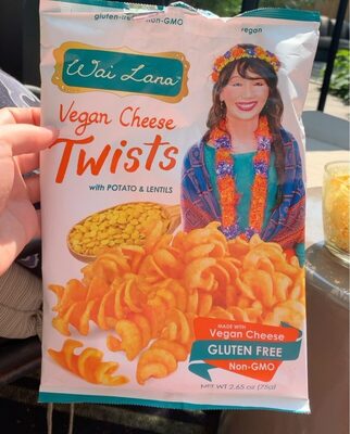 Vegan Cheese Twists With Potato & Lentils Chips, Vegan Cheese