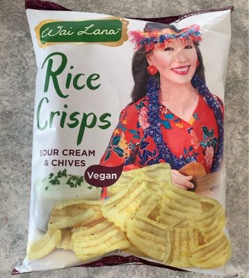 Sour Cream & Chives Rice Crisps Chips, Sour Cream & Chives