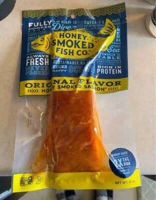 Original Flavor Fully Cooked Honey Smoked Salmon, Original