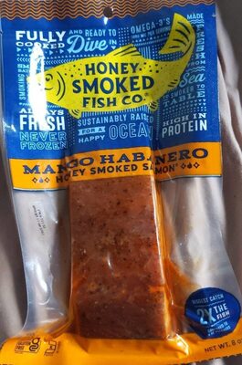 Mango Habanero Honey Smoked Salmon, Mango Habanero