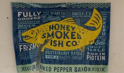 Cracked Pepper Fully Cooked Salmon, Cracked Pepper