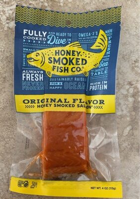 Original Flavor Honey Smoked Salmon, Honey
