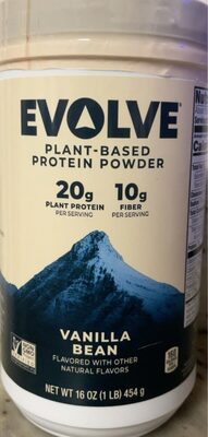 Plant-Based Protein 20G Powder, Creamy Vanilla, Creamy Vanilla