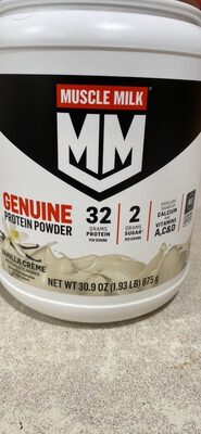 Genuine Protein 32 G Powder, Vanilla Creme, Vanilla Creme