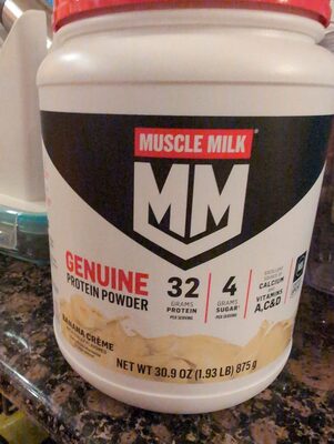 Genuine Protein 32 G Powder, Banana Creme, Banana Creme