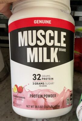 Strawberry Banana Genuine Protein Powder, Strawberry Banana