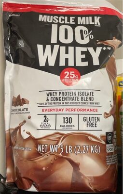 100% Whey Protein 25 G Powder, Chocolate, Chocolate