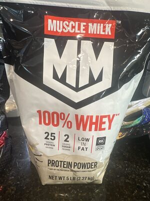 100% Whey Protein 25 G Powder, Vanilla, Vanilla