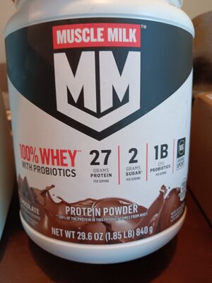 100% Whey Protein 27 G Powder, Chocolate, Chocolate