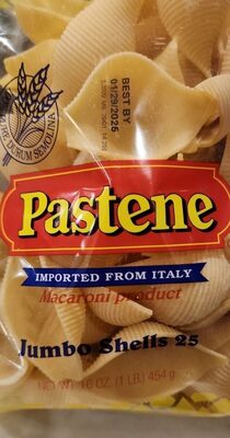 Jumbo Shells 25 Macaroni Product