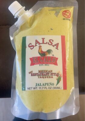 Jalapeno Hot Mexican Restaurant Style Taquera Salsa, Jalapeno