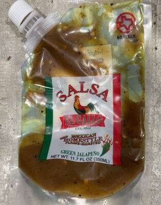 Green Jalapeno Mild Mexican Homestyle Flame-Roasted Salsa, Green Jalapeno