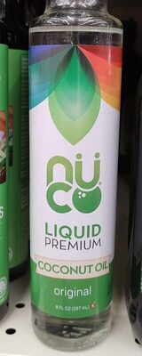 Nuco, Liquid Premium Coconut Oil, Original