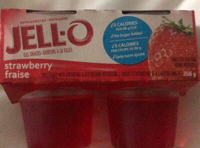 Strawberry Jell Snacks, Strawberry