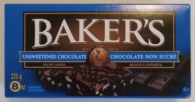 Unsweetened Chocolate, Unsweetened