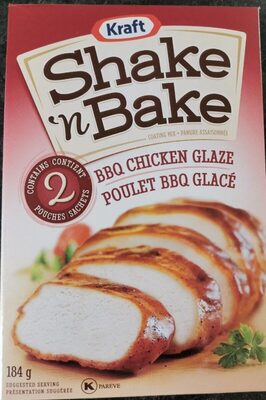 BBQ Chicken Glaze Shake 'N Bake Coating Mix, BBQ Chicken Glaze