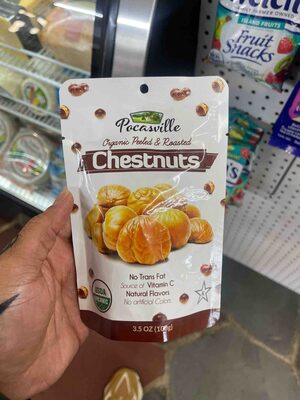 Organic Peeled & Roasted Chestnuts