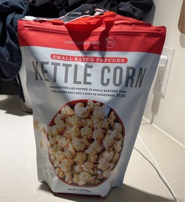 Kettle Corn Small Batch Popcorn, Kettle Corn