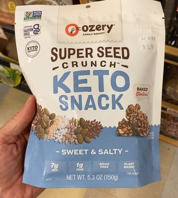 Sweet + Salty Grain Free Keto Clusters, Sweet + Salty