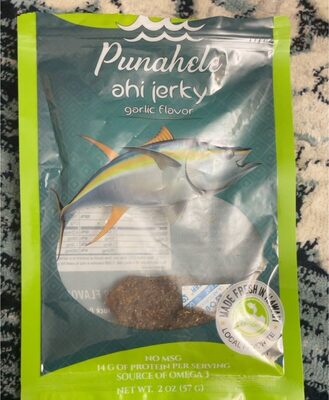 Garlic Flavor Ahi Jerky, Garlic