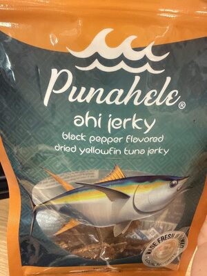 Black Pepper Flavor Ahi Jerky, Black Pepper