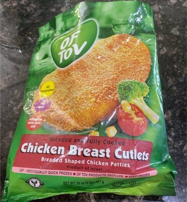 Of Tov Chicken Breast Cutlets, 32 Oz