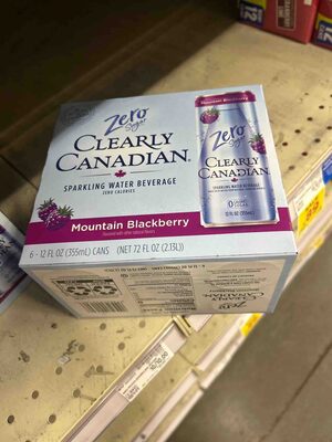 Forest Blackberry Sparkling Water Beverage, Forest Blackberry
