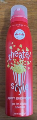 Butter Flavor Popcorn Seasoning Spray, Butter