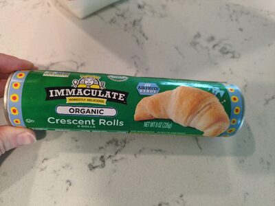 Immaculate Baking Organic Crescent Rolls 8 Count