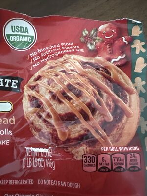 Immaculate Baking Organic Gingerbread Cinnamon Roll
