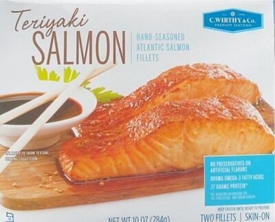 Teriyaki Hand-Seasoned Atlantic Salmon Fillets, Teriyaki