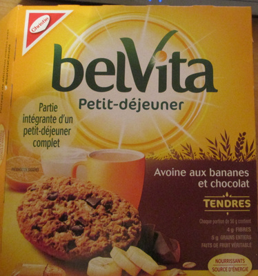 Banana Oatmeal & Chocolate Soft Baked Breakfast Cereal Biscuits, Banana Oatmeal & Chocolate