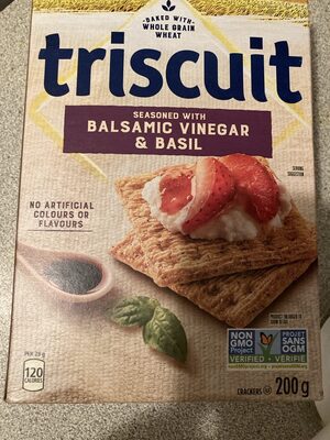 Seasoned With Balsamic & Basil Crackers, Seasoned With Balsamic & Basil