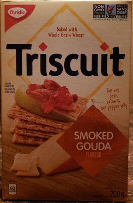 Smoked Gouda Flavour Crackers, Smoked Gouda