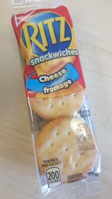 Cheese Crackers Snackwiches, Cheese