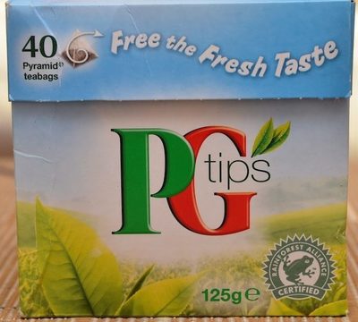 Black Pyramid Tea Bags, Black