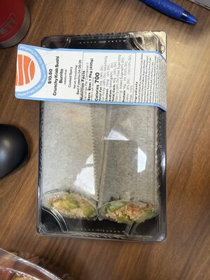 Crunchy Krab Sushi Burrito, Crunchy Krab