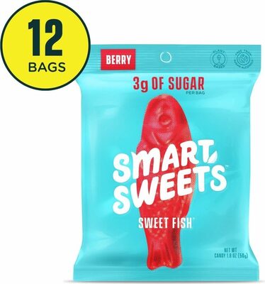 Sweet Fish Berry Kick Sugar Keep Candy, Sweet Fish