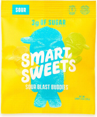 Berry, Blue Raspberry, Orange, Lemon, Lime Sour Blast Buddies Candy, Berry, Blue Raspberry, Orange, Lemon, Lime